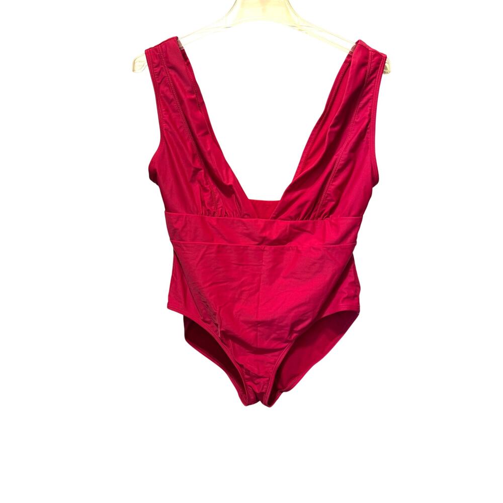 Dixxon Essential V-Neck One Piece Swimsuit Size XL
